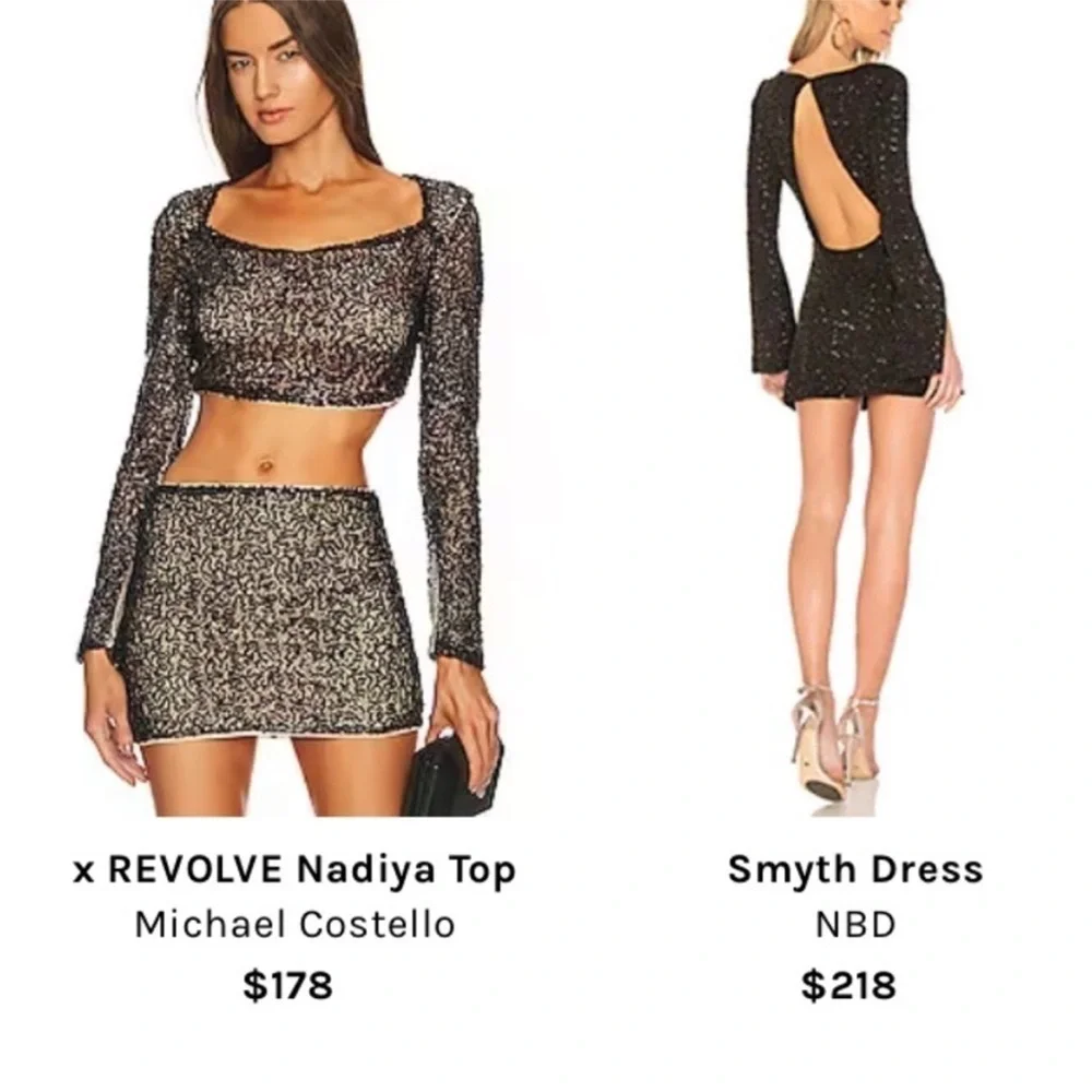REVOLVE x MICHAEL COSTELLO‎ NADIYA TOP SIZE S